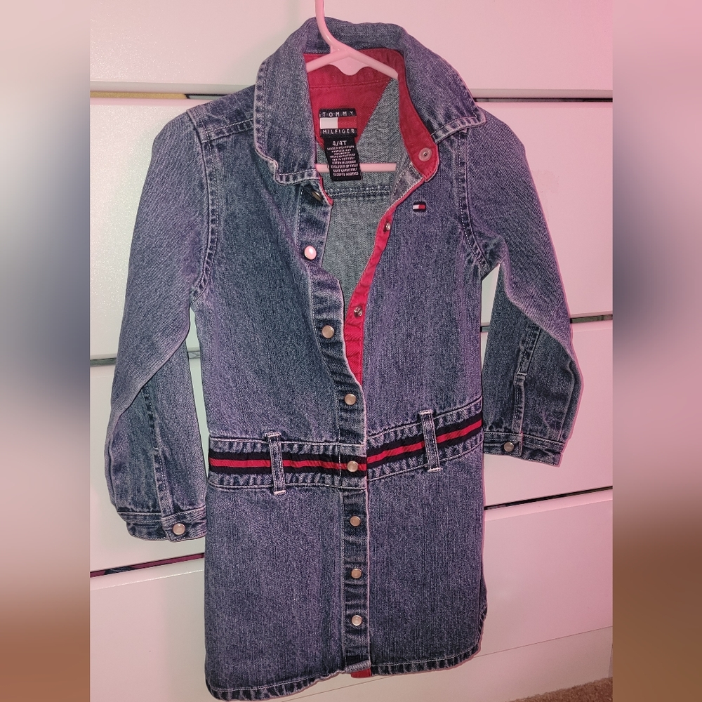 4T Tommy Hilfiger Denim Dress
